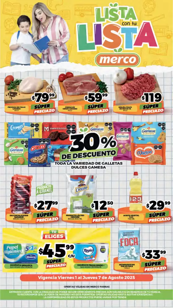 Catálogo Merco en Veracruz | Folleto semanal del 1 al 7 Agosto PARRAS | 2025-08-01T00:00:00.000Z - 2025-08-07T00:00:00.000Z