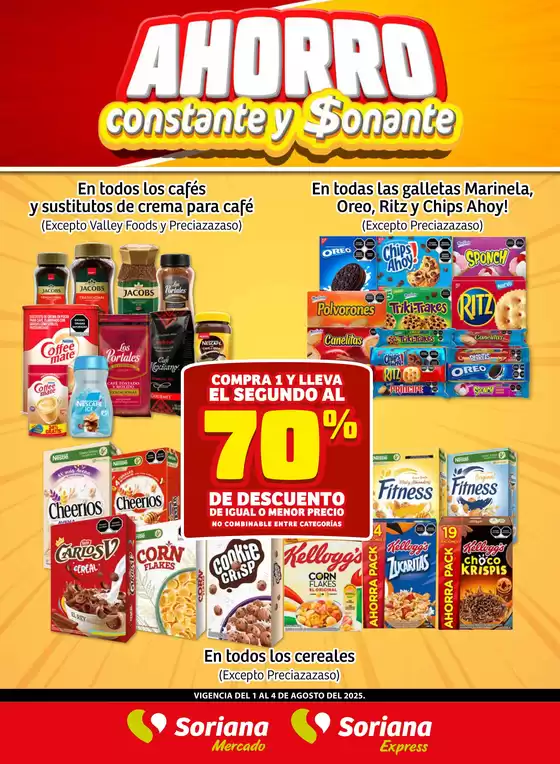 Catálogo Soriana Mercado en San Cristóbal de las Casas | Nuestras mejores gangas | 2025-08-01T00:00:00.000Z - 2025-08-04T00:00:00.000Z