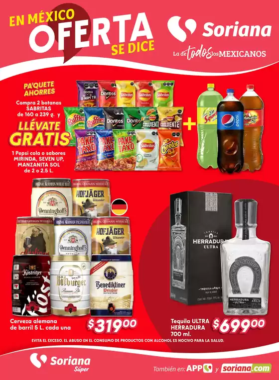 Catálogo Soriana Súper en Cancún | En México Oferta se dice Soriana Súper Nacional | 2025-08-01T00:00:00.000Z - 2025-08-13T00:00:00.000Z