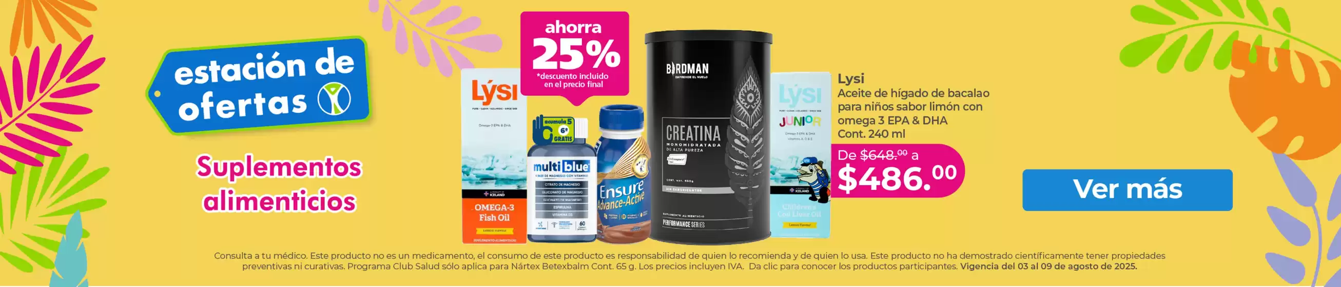Catálogo Farmacia San Pablo en Progreso (Hidalgo) | Promos | 2025-08-04T00:00:00.000Z - 2025-08-09T00:00:00.000Z