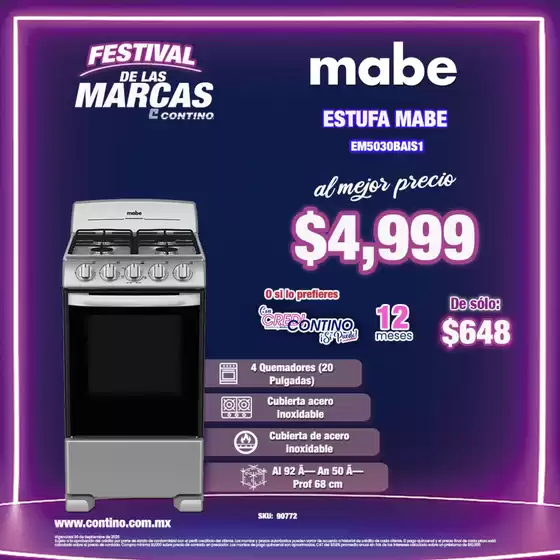 Catálogo Contino en Ciudad Victoria | Nuestras mejores ofertas para ti | 2025-08-02T00:00:00.000Z - 2025-09-30T00:00:00.000Z