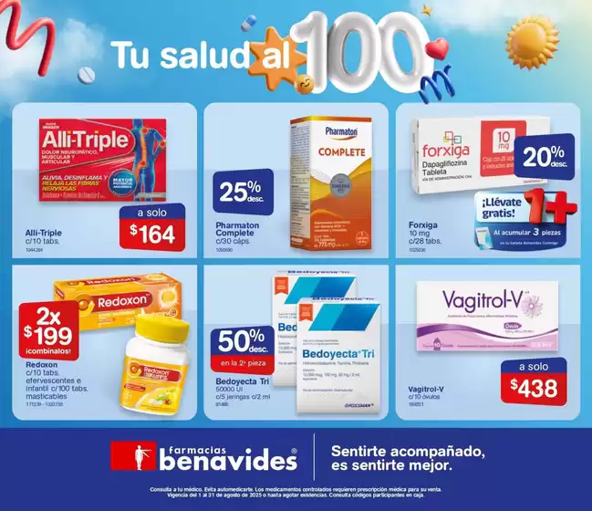 Catálogo Farmacias Benavides