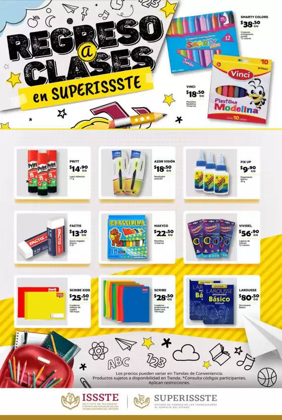 Catálogo SuperISSSTE en Lerma de Villada | Ofertas SuperISSSTE | 2025-08-04T00:00:00.000Z - 2025-08-31T00:00:00.000Z