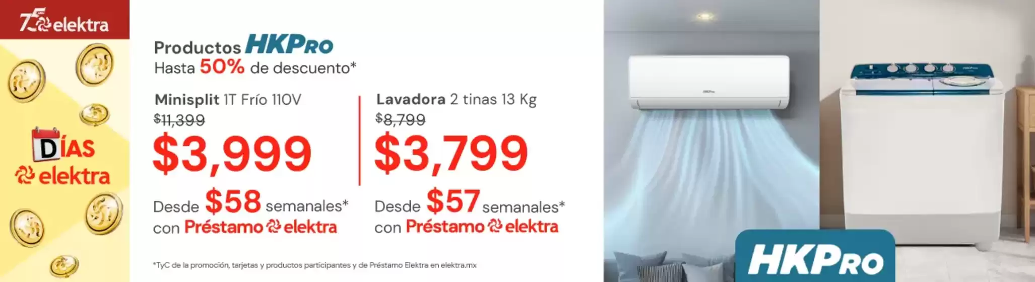Catálogo Elektra en Villahermosa | Ofertas principales y descuentos | 2025-08-04T00:00:00.000Z - 2025-08-31T00:00:00.000Z