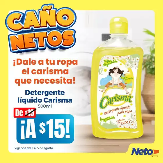 Catálogo Tiendas Neto en Villaflores | Ofertas principales para todos los cazadores de gangas | 2025-08-01T00:00:00.000Z - 2025-08-05T00:00:00.000Z