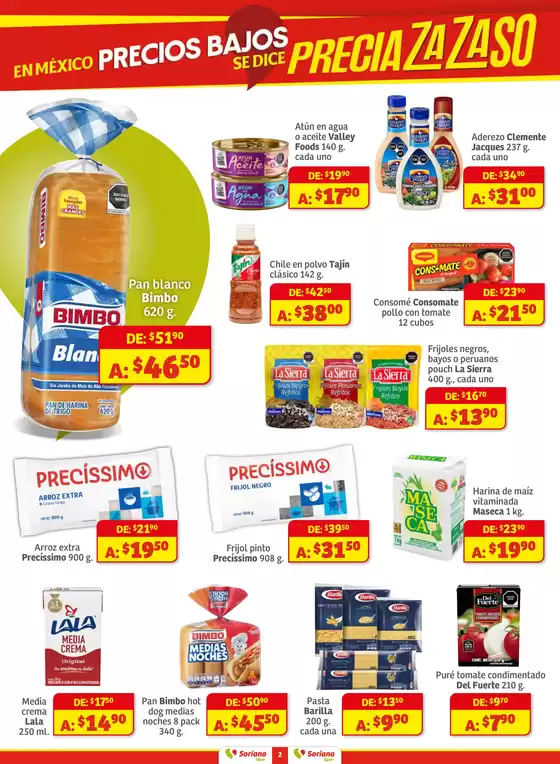 Preciazazaso Híper: Ags, Col, Gto, Jal, Mich