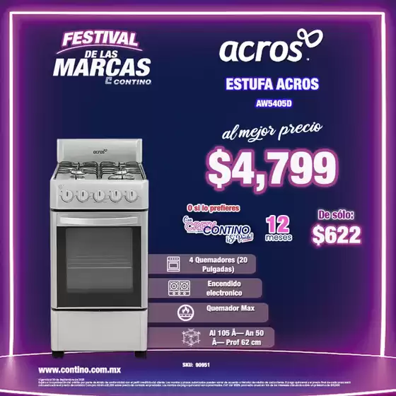 Catálogo Contino en Nuevo Casas Grandes | Excelente oferta para cazadores de gangas | 2025-08-04T00:00:00.000Z - 2025-09-30T00:00:00.000Z
