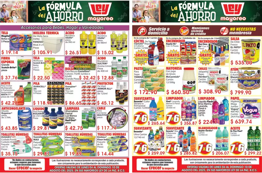 Catálogo Casa Ley en Eldorado | Excelente oferta para todos los clientes | 2025-08-04T00:00:00.000Z - 2025-08-10T00:00:00.000Z