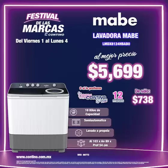 Catálogo Contino en Las Choapas | Ofertas principales para ahorradores | 2025-09-01T00:00:00.000Z - 2025-09-30T00:00:00.000Z