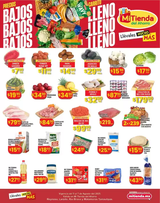 Catálogo Mi Tienda del Ahorro en Carmen (Nuevo León) | Descuentos y promociones | 2025-08-05T00:00:00.000Z - 2025-08-07T00:00:00.000Z