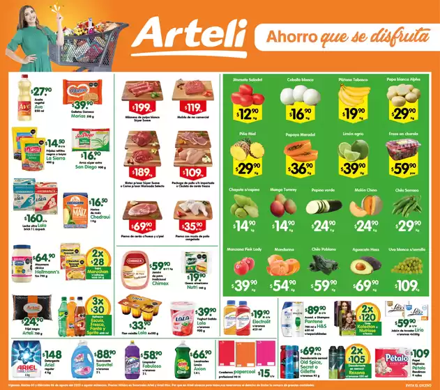 Catálogo Arteli en Calvillo | Ofertas Arteli | 2025-08-05T00:00:00.000Z - 2025-08-06T00:00:00.000Z