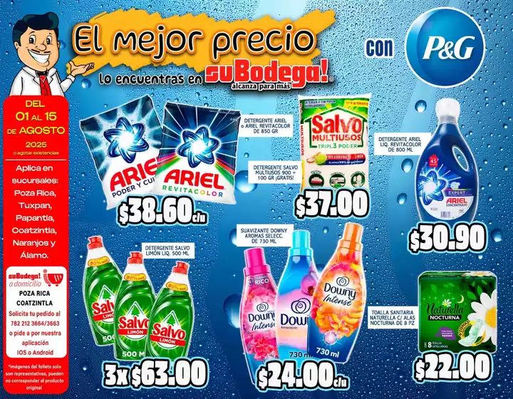 Catálogo SuBodega en Tamuín | Nuestras mejores gangas | 2025-08-01T00:00:00.000Z - 2025-08-15T00:00:00.000Z