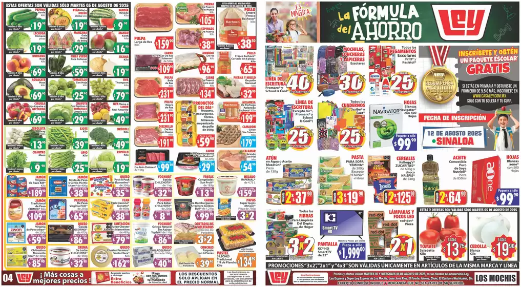 Catálogo Casa Ley en Costa Rica | Ofertas exclusivas para nuestros clientes | 2025-08-05T00:00:00.000Z - 2025-08-06T00:00:00.000Z