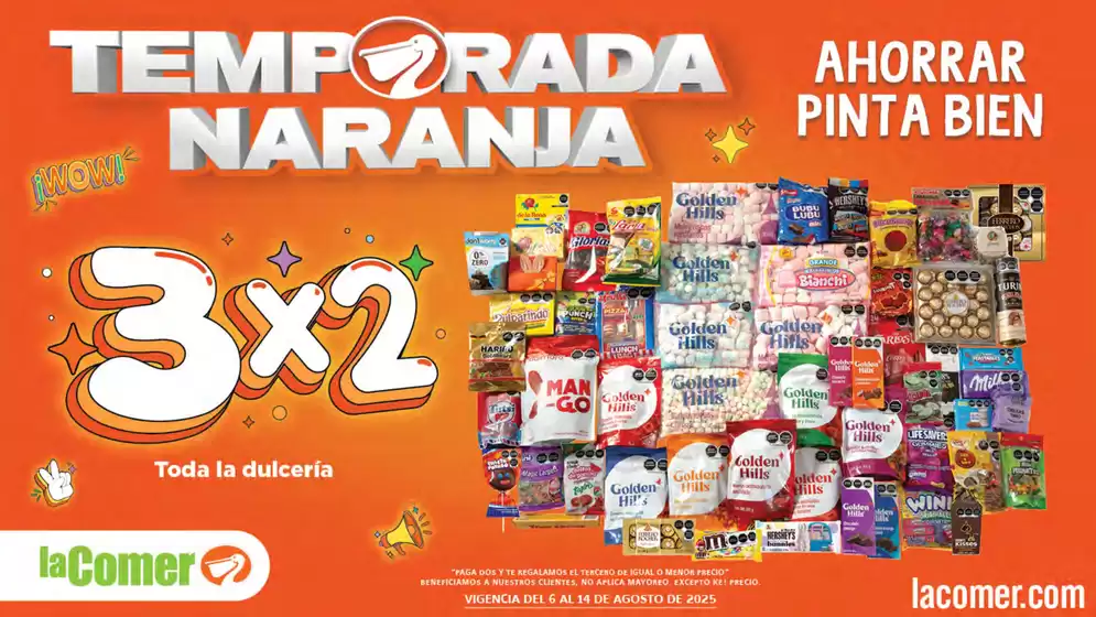 Catálogo La Comer en Santa Rosa Jáuregui | Temporada Naranja | 2025-08-06T00:00:00.000Z - 2025-08-14T00:00:00.000Z