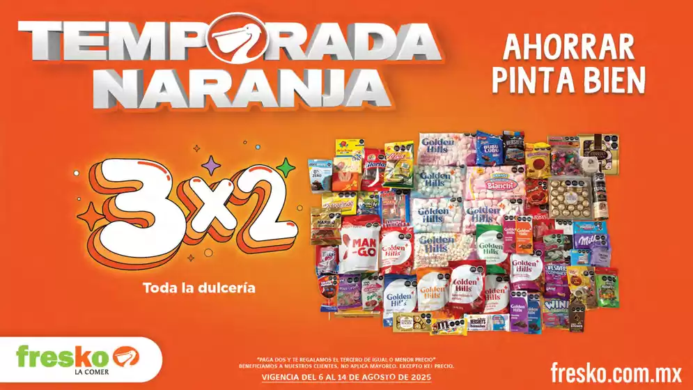 Catálogo Fresko en Lerdo de Tejada | Temporada Naranja | 2025-08-06T00:00:00.000Z - 2025-08-14T00:00:00.000Z