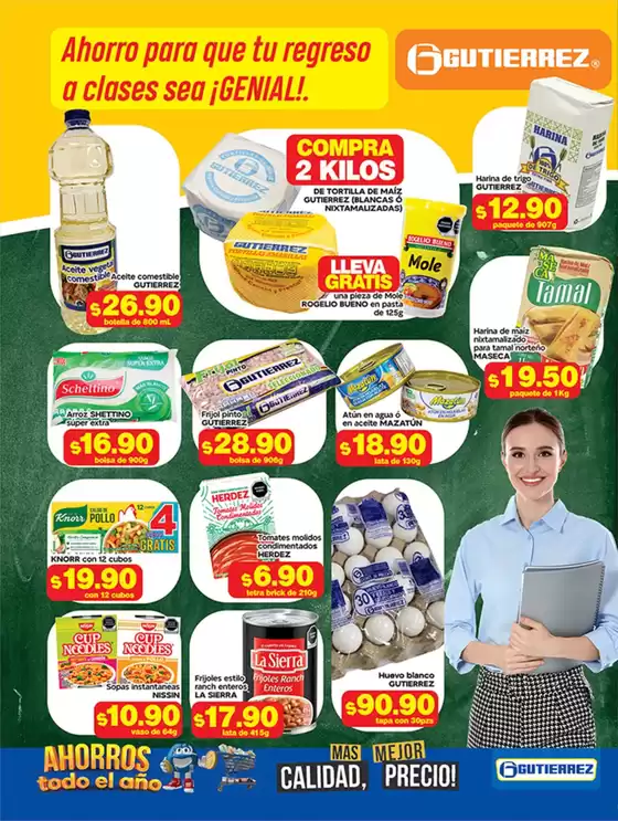 Catálogo Super Gutierrez en Atoyac de Álvarez | Ofertas principales para todos los clientes | 2025-08-06T00:00:00.000Z - 2025-08-07T00:00:00.000Z