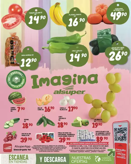 Catálogo Alsuper en José Mariano Jiménez | Alsuper CHIHUAHUA-ESTADO | 2025-08-05T00:00:00.000Z - 2025-08-07T00:00:00.000Z