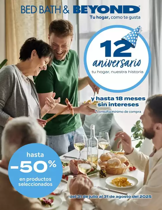 Catálogo Bed Bath & Beyond en Cuerámaro | Nuestras mejores ofertas para ti | 2025-07-31T00:00:00.000Z - 2025-08-31T00:00:00.000Z