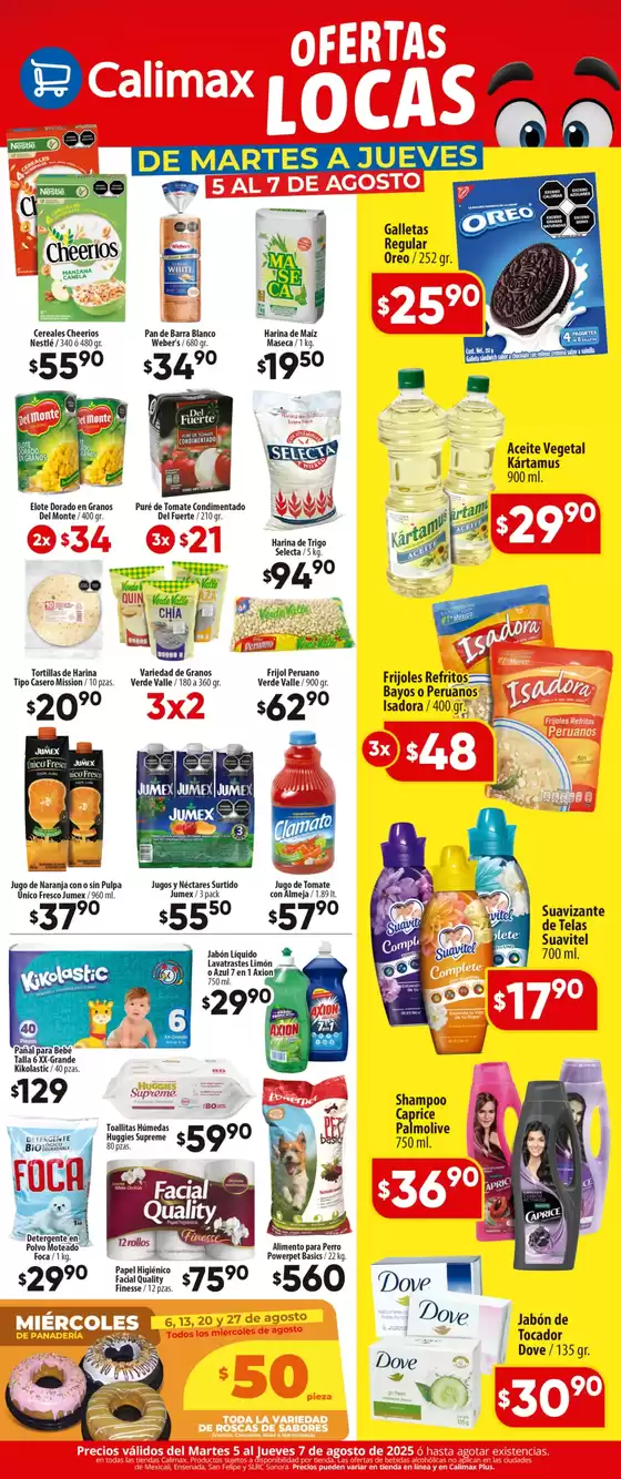 Calimax Ofertas Martes-Jueves