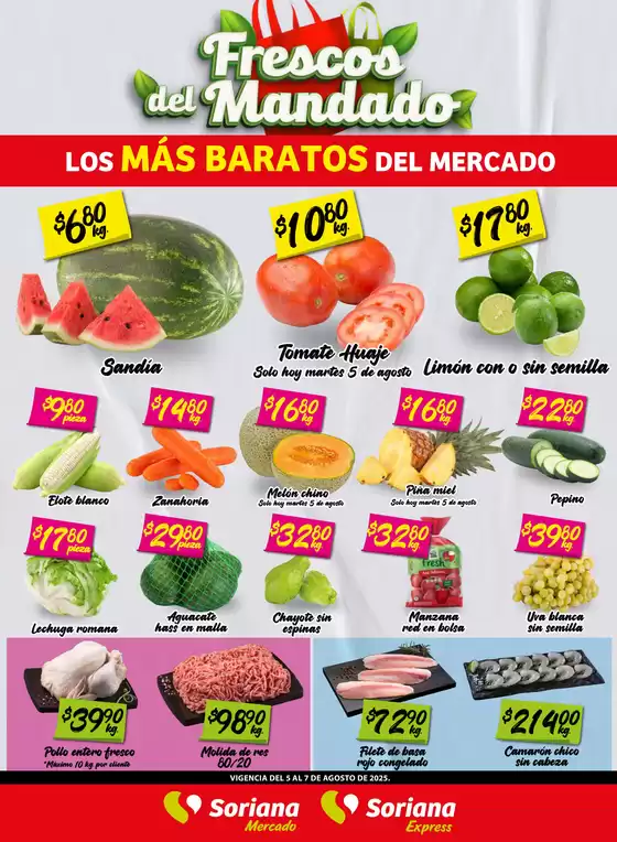 Frescos del Mandado Mercado: Saltillo