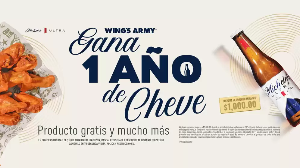 Catálogo Wing's Army en Ciudad Victoria | Promo | 2025-08-07T00:00:00.000Z - 2025-08-31T00:00:00.000Z