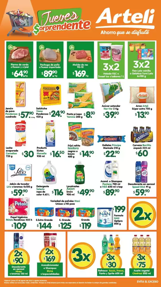 Catálogo Arteli express en Los Reyes de Salgado | Ofertas Arteli express | 2025-08-07T00:00:00.000Z - 2025-08-07T00:00:00.000Z