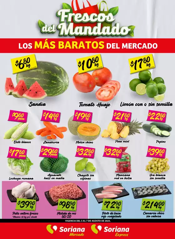 Frescos del Mandado Mercado Saltillo