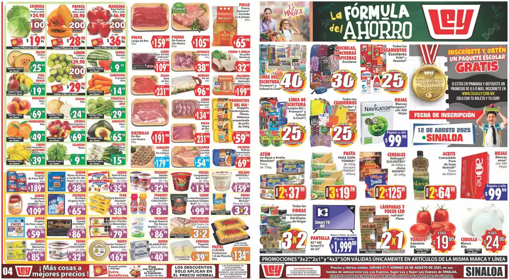 Catálogo Casa Ley en Escuinapa de Hidalgo | Nuevas ofertas para descubrir | 2025-08-07T00:00:00.000Z - 2025-08-08T00:00:00.000Z