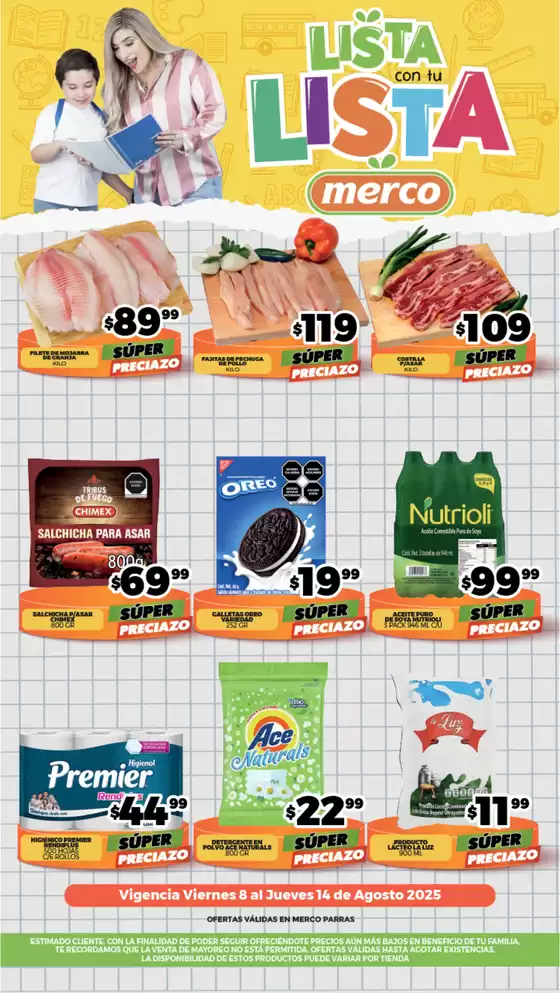 Catálogo Merco en González (Tamaulipas) | Folleto semanal del 8 al 14 Agosto PARRAS | 2025-08-08T00:00:00.000Z - 2025-08-14T00:00:00.000Z