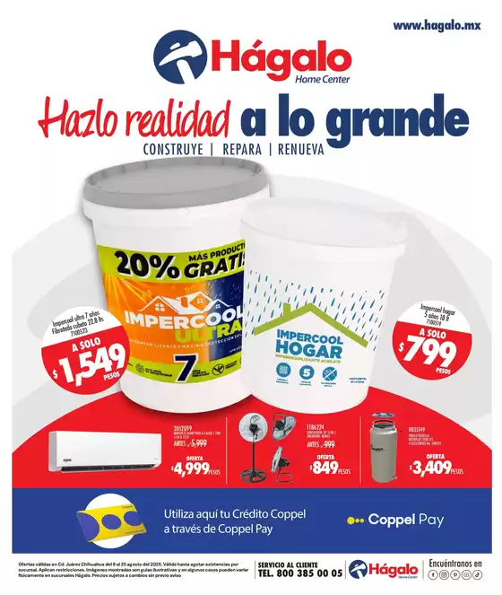 Catálogo Hágalo en Pórticos de San Antonio | Catálogo Hágalo | 2025-08-08T00:00:00.000Z - 2025-08-25T00:00:00.000Z