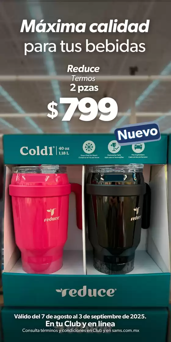 Catálogo Sam's Club en Palomar | Ofertas principales para todos los cazadores de gangas | 2025-08-07T00:00:00.000Z - 2025-09-03T00:00:00.000Z