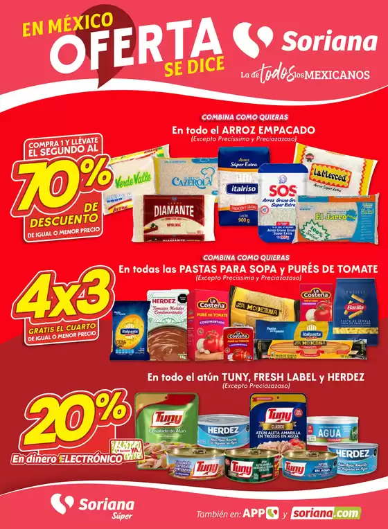 Catálogo Soriana Súper en Naucalpan (México) | Fin de Semana Súper: Saltillo | 2025-08-11T00:00:00.000Z - 2025-08-11T00:00:00.000Z