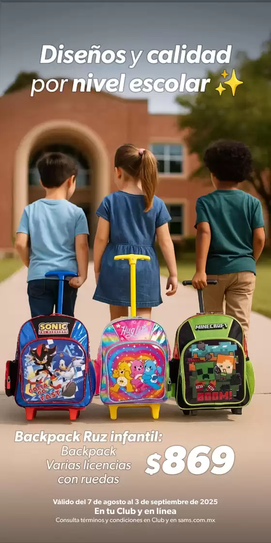 Catálogo Sam's Club en Hecelchakán | Ofertas y gangas exclusivas | 2025-08-07T00:00:00.000Z - 2025-09-03T00:00:00.000Z