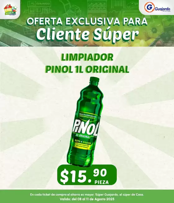 Catálogo Guajardo en Hecelchakán | Ofertas especiales para ti | 2025-08-08T00:00:00.000Z - 2025-08-11T00:00:00.000Z