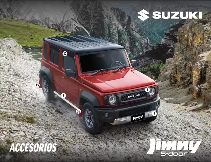 Catálogo Suzuki en Palomar | Catálogo JIMNY 5 DOOR | 2025-08-11T00:00:00.000Z - 2025-12-31T00:00:00.000Z