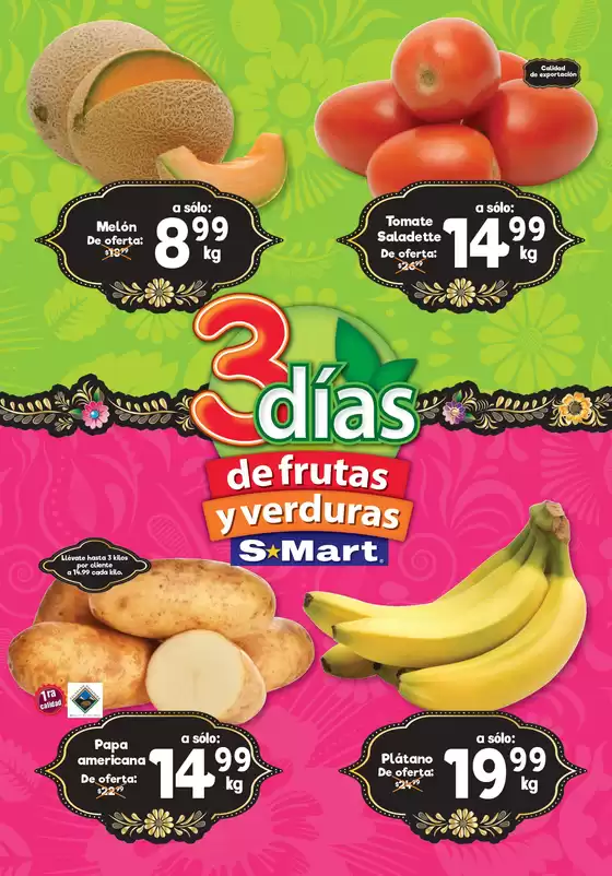 Catálogo S-Mart en Ciudad Juárez | Catálogo S-Mart | 2025-08-12T00:00:00.000Z - 2025-08-14T00:00:00.000Z