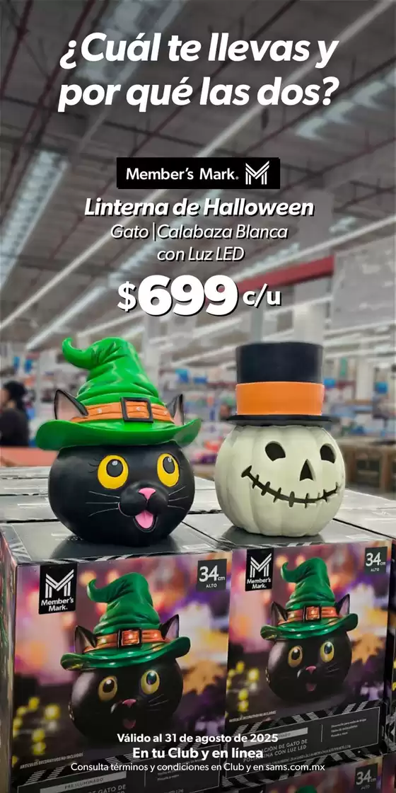 Catálogo Sam's Club en Villahermosa | Ofertas para cazadores de gangas | 2025-08-12T00:00:00.000Z - 2025-08-31T00:00:00.000Z