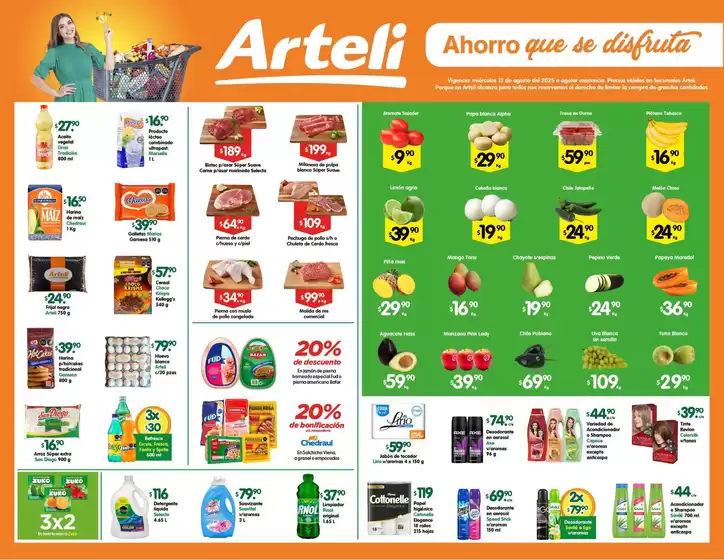Catálogo Arteli en Xonacatlán | Ahorro que se disfruta | 2025-08-13T00:00:00.000Z - 2025-08-13T00:00:00.000Z