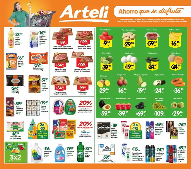 Catálogo Arteli en Xonacatlán | Gangas y ofertas actuales | 2025-08-13T00:00:00.000Z - 2025-08-13T00:00:00.000Z
