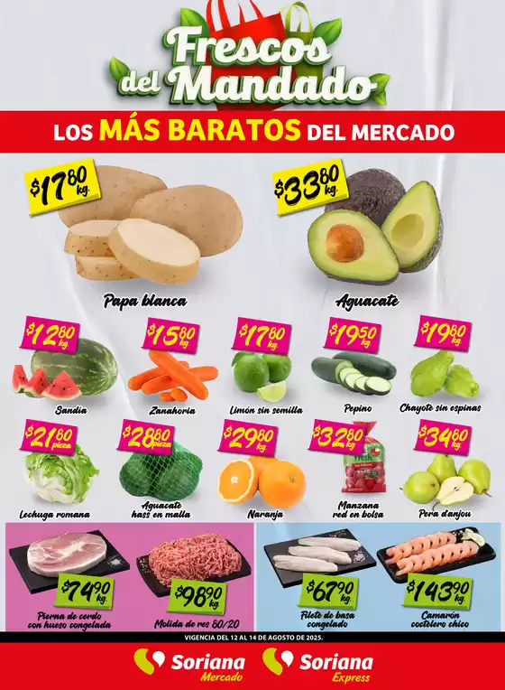Catálogo Soriana Express en Ocosingo | Descubre ofertas atractivas | 2025-08-13T00:00:00.000Z - 2025-08-14T00:00:00.000Z