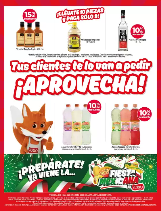 Ofertas especiales para ti