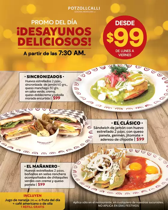 Catálogo Potzollcalli | Desayunos deliciosos! | 2025-08-14T00:00:00.000Z - 2025-08-31T00:00:00.000Z