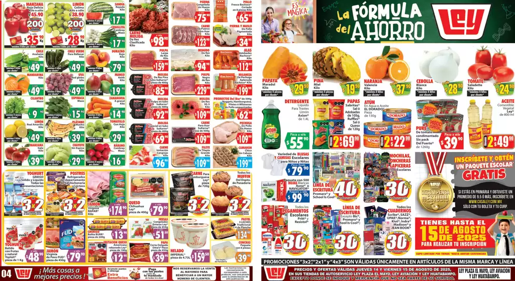 Catálogo Casa Ley en Hermosillo | Nuestras mejores ofertas para ti | 2025-08-14T00:00:00.000Z - 2025-08-15T00:00:00.000Z