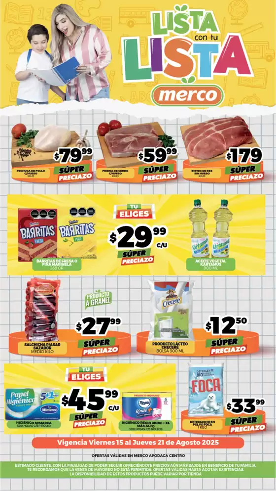 Catálogo Merco en Ciudad de México | Folleto semanal del 15 al 21 Agosto Apodaca Centro | 2025-08-15T00:00:00.000Z - 2025-08-21T00:00:00.000Z