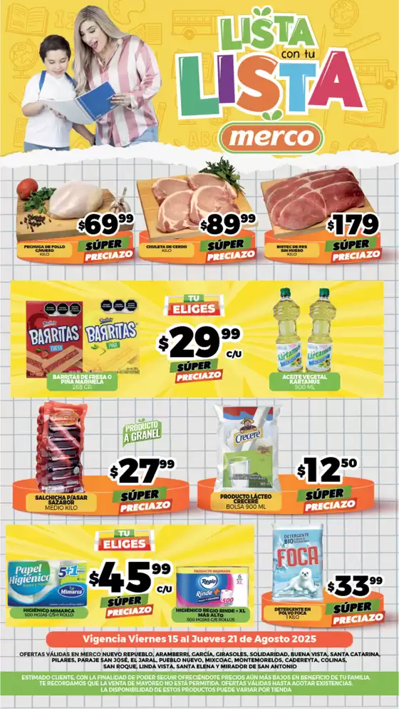 Catálogo Merco en Ciudad de México | Folleto semanal del 15 al 21 Agosto NL | 2025-08-15T00:00:00.000Z - 2025-08-21T00:00:00.000Z