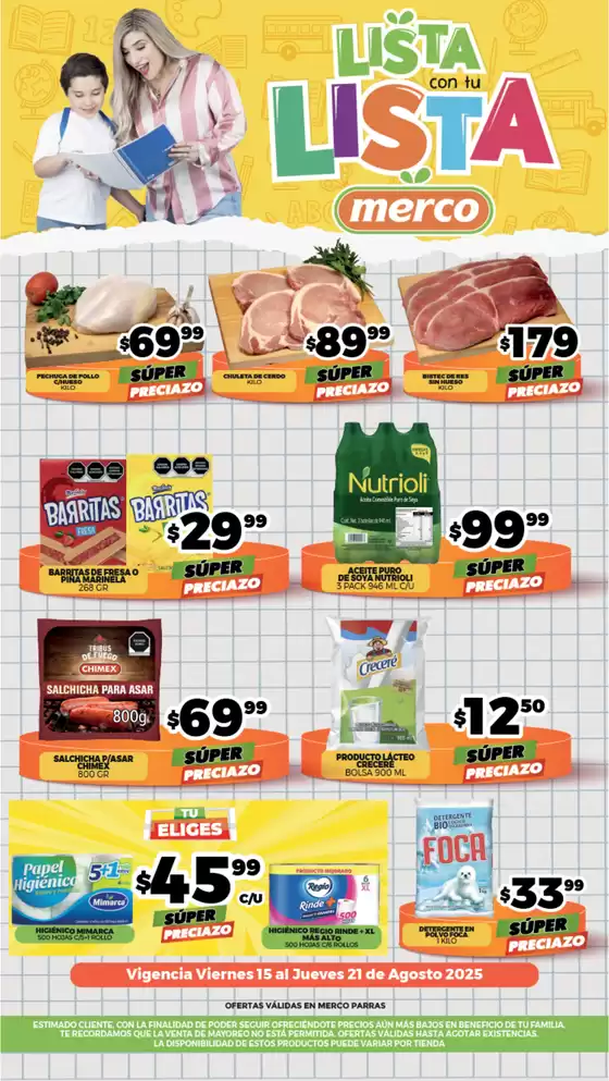Catálogo Merco en Santiago de Querétaro | Folleto semanal del 15 al 21 Agosto PARRAS | 2025-08-15T00:00:00.000Z - 2025-08-21T00:00:00.000Z