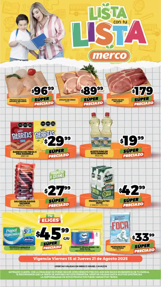 Catálogo Merco en Santiago de Querétaro | Folleto semanal del 15 al 21 Agosto Israel Cavazos | 2025-08-15T00:00:00.000Z - 2025-08-21T00:00:00.000Z