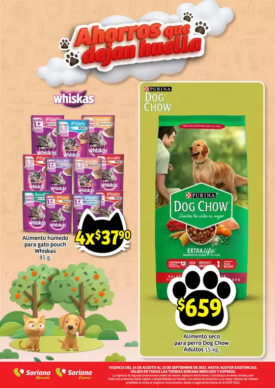 Catálogo Soriana Mercado en Monterrey | Ahorro Que Dejan Huella Mercado Nacional | 2025-08-15T00:00:00.000Z - 2025-09-10T00:00:00.000Z