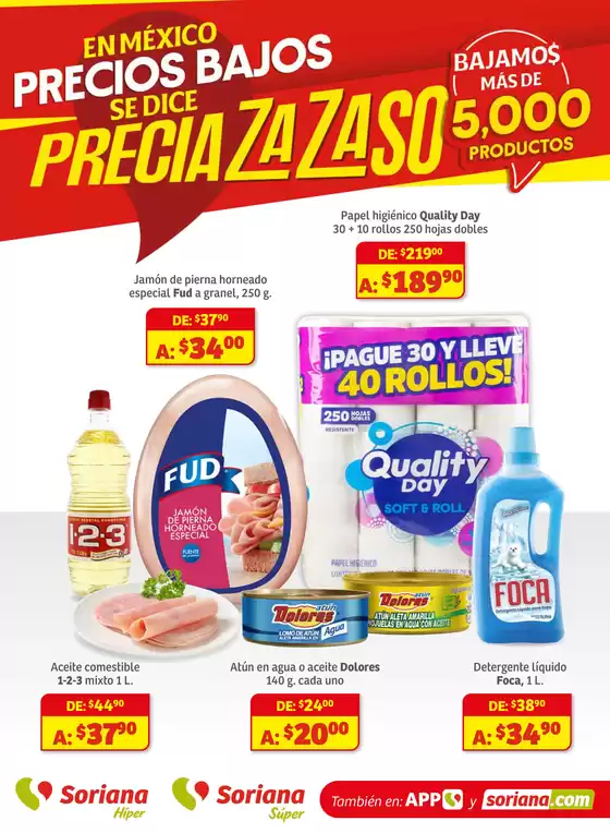 Catálogo Soriana Híper en Villahermosa | Gangas y ofertas actuales | 2025-08-15T00:00:00.000Z - 2025-08-27T00:00:00.000Z
