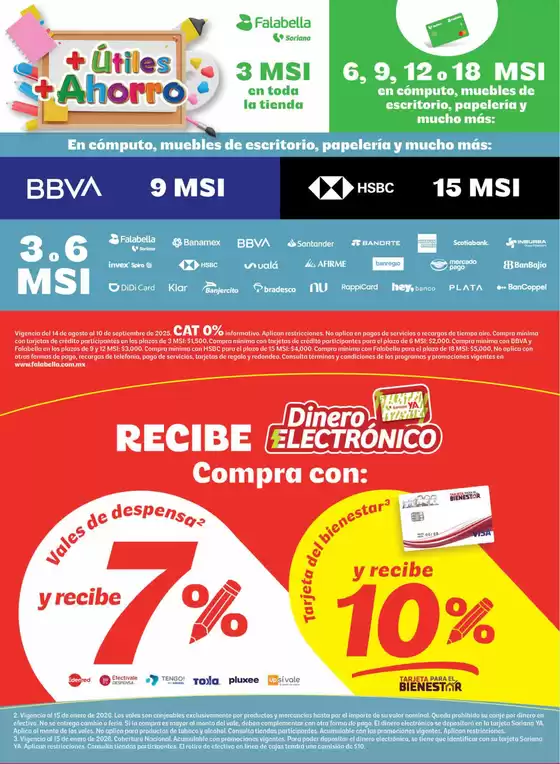 Más Útiles más Ahorro Mercado Nacional